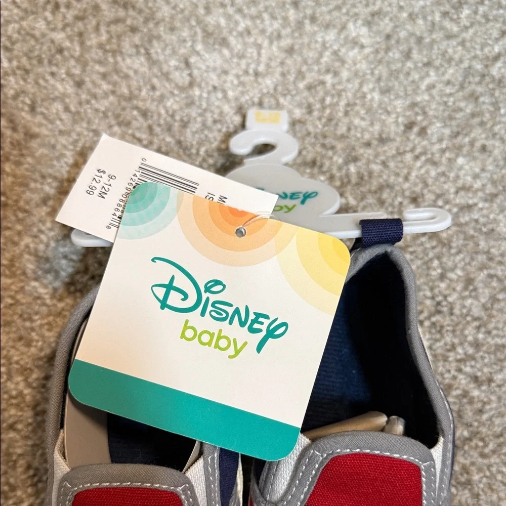 Disney Mickey Mouse Kids Sneakers - Red and Blue